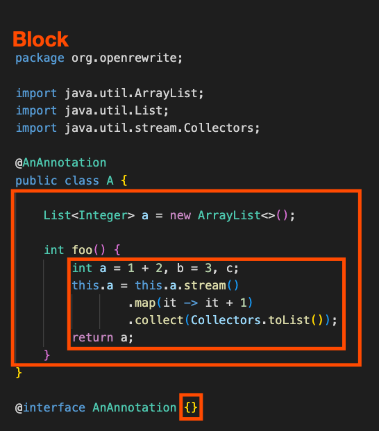 Block Example