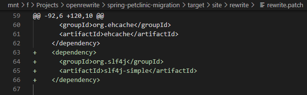 New dependency on slf4j-simple